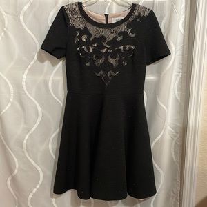 Belle Badgley Mischka Black Dress, Size 6
